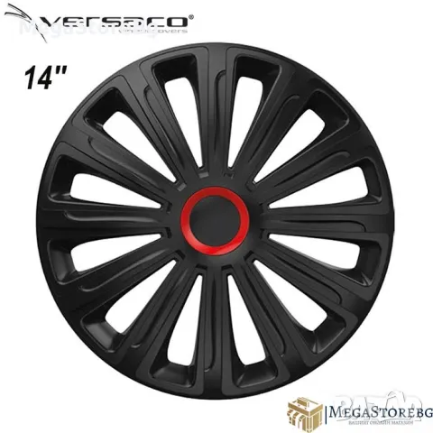 Тасове за джанти 14'' Versaco Trend RR Black, снимка 1 - Аксесоари и консумативи - 46903114