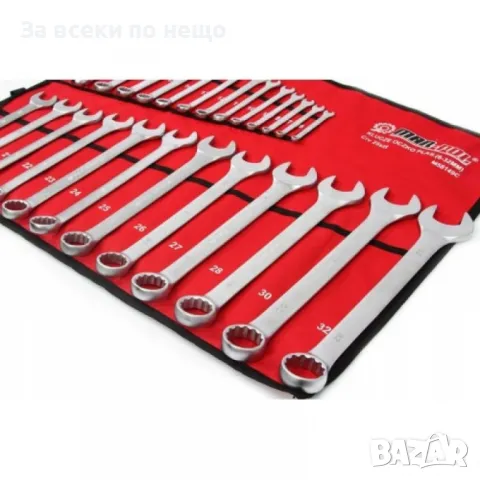 Комплект звездогаечни ключове 6 - 32 мм 25 части Mar-Pol, снимка 3 - Други инструменти - 50359838