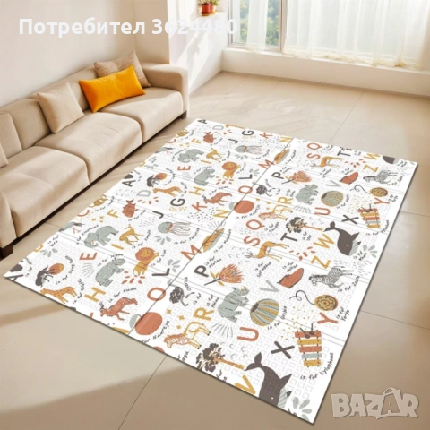 Преносимо бебешко килимче 160х180 см сгъваемо 4854, снимка 10 - Други стоки за дома - 53307132