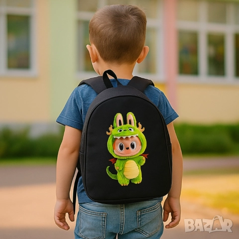 Пъстри детски ранички с герои лабубу, снимка 8 - Раници - 51897459