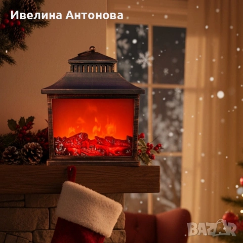 Декоративна камина с реалистичен горящ огън – уют и стил за вашия дом, снимка 2 - Декорация за дома - 54242216