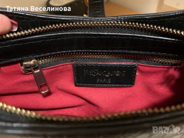 Дамска мини чанта YSL Yves Saint Laurent, снимка 5 - Чанти - 46541896