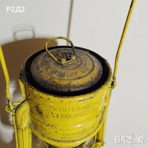 стар немски газов фенер , снимка 6 - Антикварни и старинни предмети - 54052718
