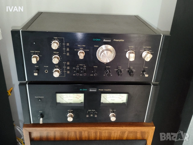 Продавам sansui- ca-2000&ba-2000, снимка 2 - Ресийвъри, усилватели, смесителни пултове - 54194260