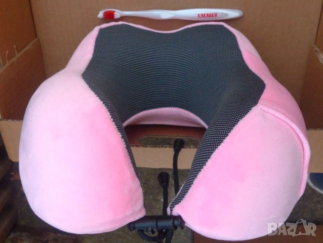 Възглавница за път с мемори пяна, снимка 3 - Аксесоари и консумативи - 49452999