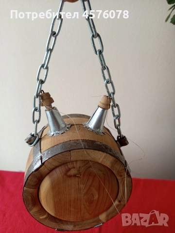 ново павурче/ бъклица/ от масивно дърво.