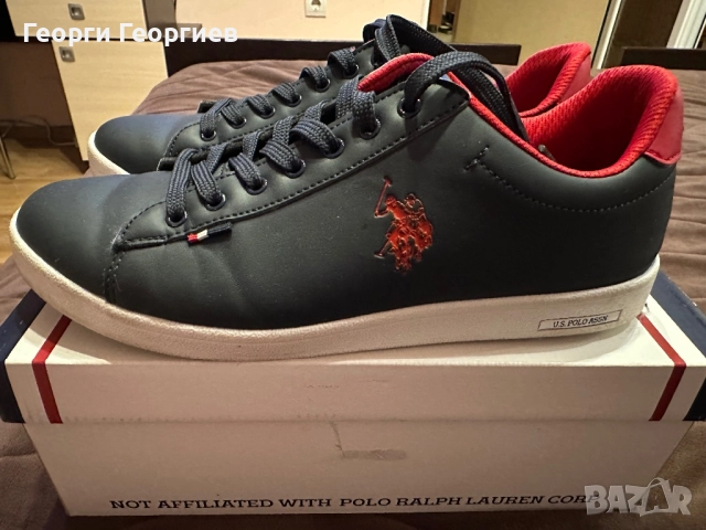 Унисекс, оригинални  маратонки U.S. Polo, снимка 4 - Маратонки - 51480363