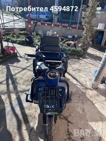 Двойна тротинетка, снимка 4 - Мотоциклети и мототехника - 53643229