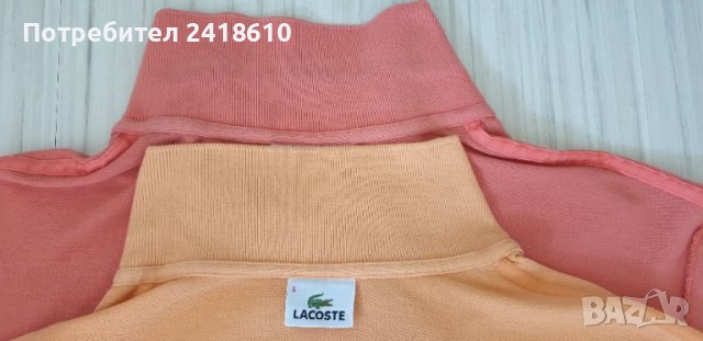 Lacoste Classic Fit  Pique Cotton Mens Size 5 - L   ОРИГИНАЛ! Мъжки Тениски - 2 Броя!, снимка 4 - Тениски - 50773482