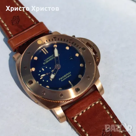 Мъжки луксозен часовник Panerai Submersible , снимка 2 - Мъжки - 47191683