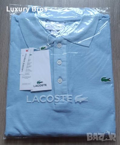 Мъжки тениски Lacoste, снимка 2 - Тениски - 46741008