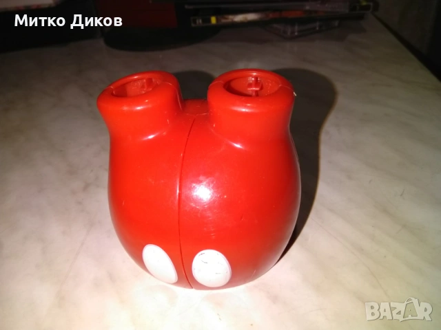 Диаскоп View-Master с дизайн, наподобяващ панталоните на Мики Маус. "Disneyland Paris".