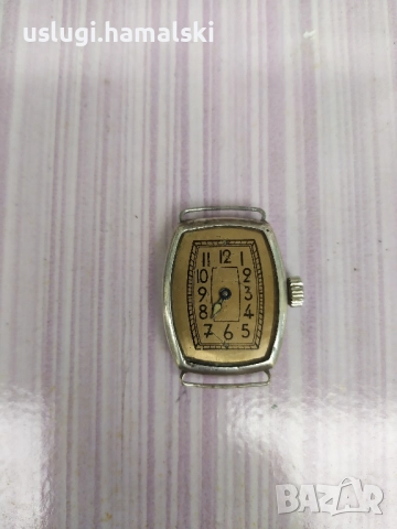 Стар сребърен часовник, снимка 1