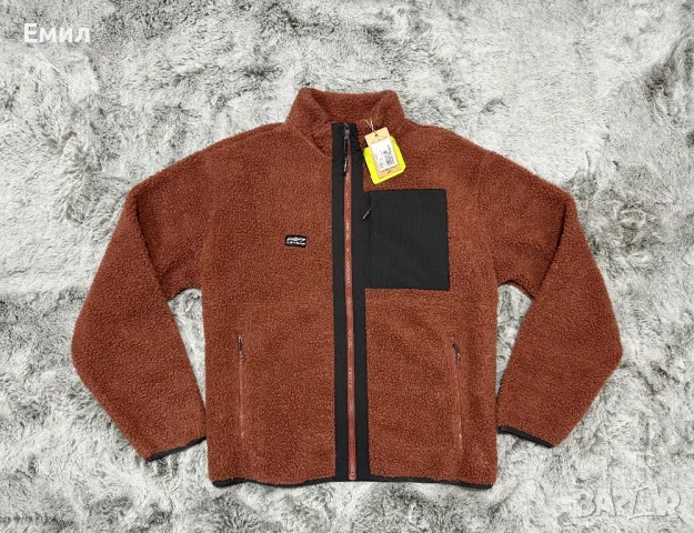 Ново яке Quilsilver Zip Up Sherpa Fleece, Размер XL, снимка 1 - Якета - 47209672