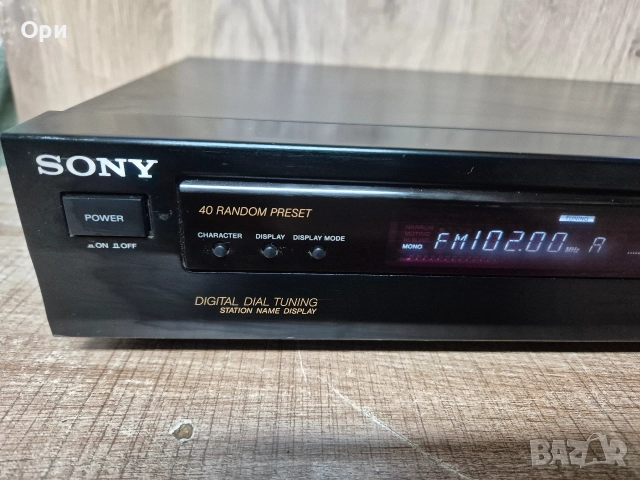 ВИСОКОКАЧЕСТВЕН ТУНЕР SONY-ST-S211, снимка 6 - Ресийвъри, усилватели, смесителни пултове - 52892641