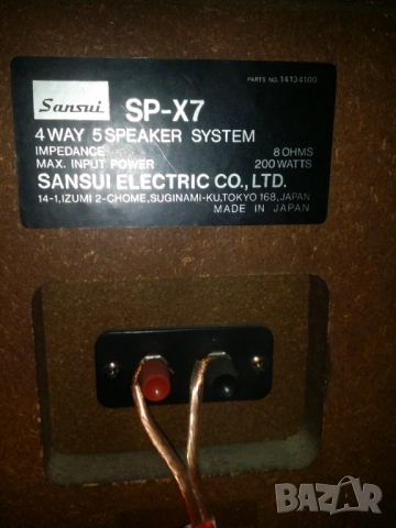 Sansui.Тонколони, снимка 4 - Тонколони - 52723675