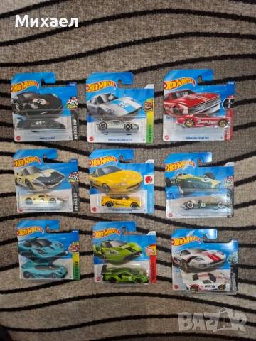 Hotwheels колички - различни видове, снимка 2 - Коли, камиони, мотори, писти - 52552252