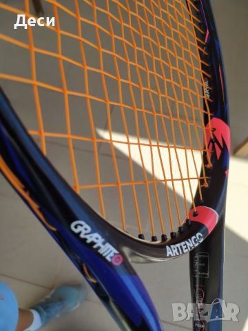 Тенис ракета Artengo Graphite, снимка 2 - Тенис - 46424045