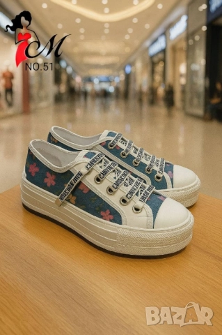 дамски кецове christian dior , снимка 2 - Кецове - 51549973