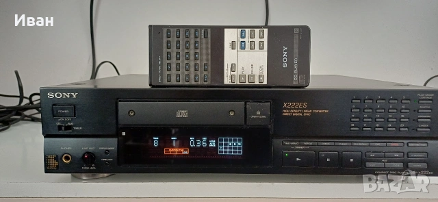 Компактдиск SONY CDP-X222ES, снимка 7 - Аудиосистеми - 54134289