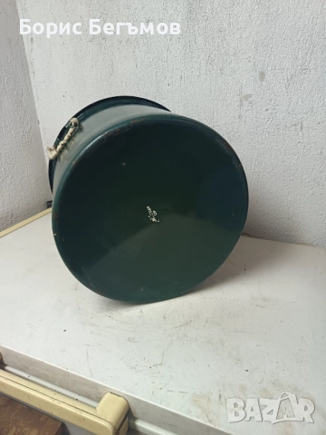 Соц Стара Голяма Емайлирана Тенджера, Казан 30 литра, снимка 6 - Други - 52219030