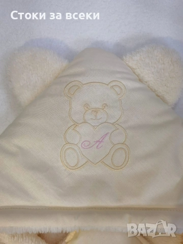 Порт бебе с бродерия , снимка 2 - Комплекти за бебе - 53020808