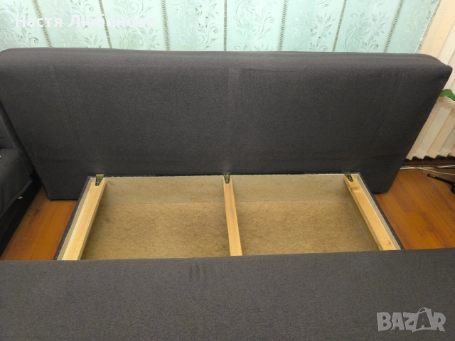 Разтегателен ъглов диван, снимка 4 - Дивани и мека мебел - 54157373
