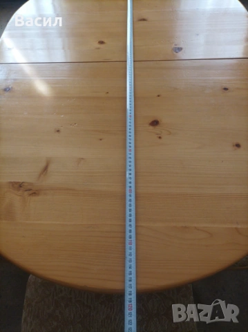 Трапезна разтегателна  маса + 6 стола, снимка 6 - Маси - 53690857