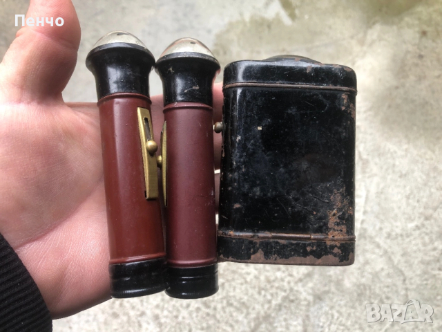 стари военни фенерчета - WWII, снимка 3 - Антикварни и старинни предмети - 51863589