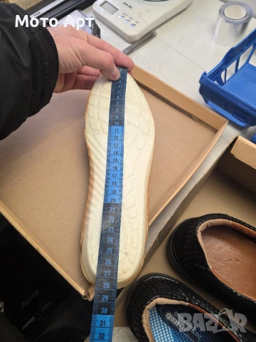 Кожено Обувки Voin Мъжки Номер 43 Мокасини Летни Ръчно Правени, снимка 7 - Маратонки - 51068314