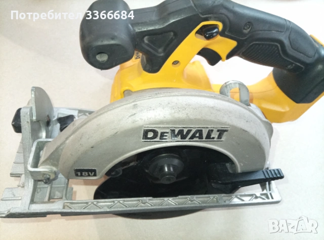 Акумулаторен циркуляр dewalt dcs391