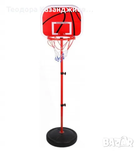 Игрален комплект GT - Баскетболен кош с топка,  170 cm, снимка 1 - Играчки за стая - 48398813