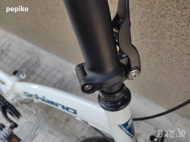 Продавам колела внос от Германия  тройносгъваем алуминиев велосипед SCHIANO IT 20 цола, снимка 11 - Велосипеди - 50938392
