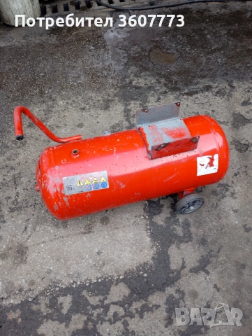 Бутилка за въздух 50 л , 11атмосфери от компресор