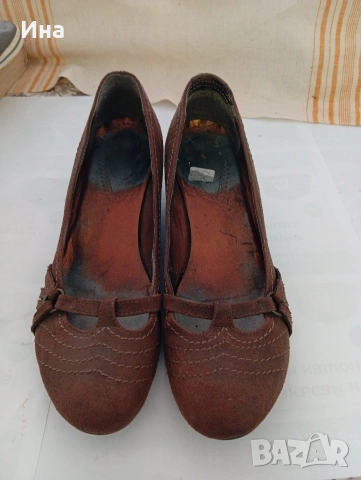 Кафяви обувки н. 41 естествена кожа