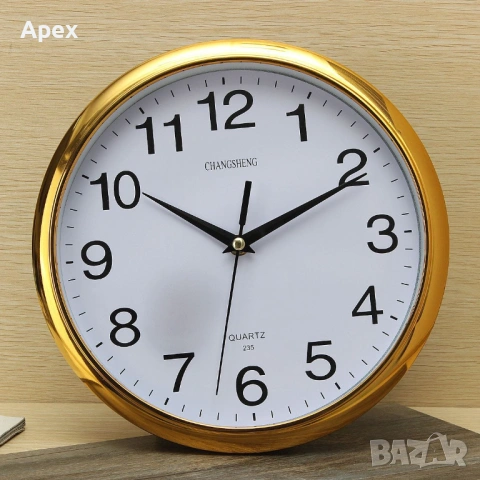 Стенен Часовник с Аналогов и LED Дисплей. Дигиталени Часовници с Термометър. LED Стененни Часовници, снимка 11 - Стенни часовници - 54011168