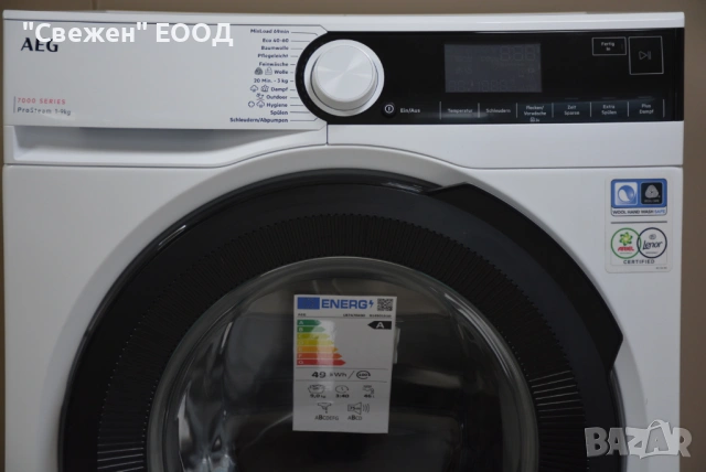 Пералня AEG LR7A70490 ProSteam и ProSense, снимка 4 - Перални - 53647156