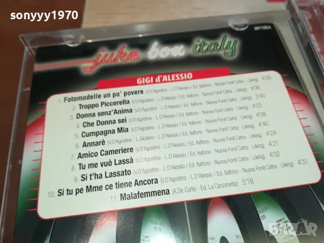 GIGI DALESSIO CD 0804251602, снимка 14 - CD дискове - 49812844