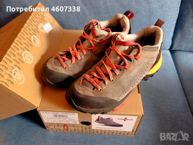 Италиански туристически обувки KayLand № 37,5 (23,5 см), снимка 3 - Спортна екипировка - 51865555