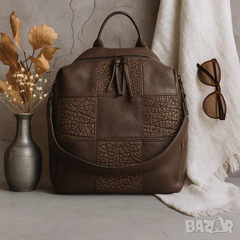 Многофункционална дамска раница-чанта, снимка 3 - Чанти - 51859063