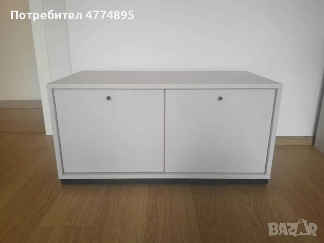 Долен шкаф / ТВ шкаф Enza Home – почти нов/ Варна, снимка 3 - Шкафове - 53943713