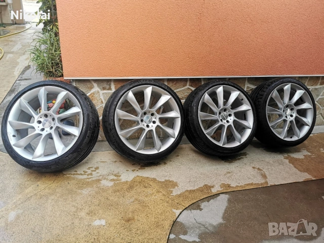 Джанти 21 цола w221 w222 66.6 Мерцедес LORINSER 5х112, снимка 5 - Гуми и джанти - 54013621