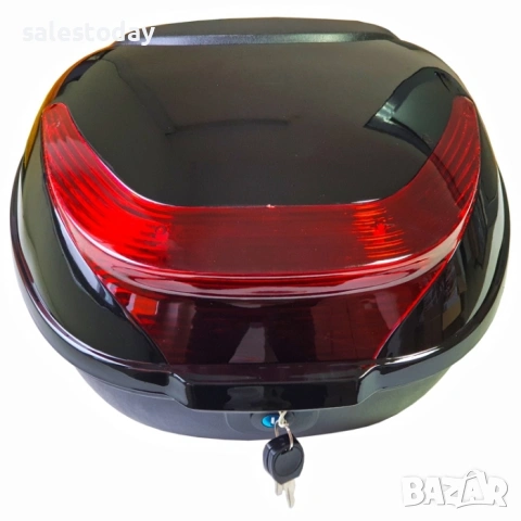Куфар за мотор, скутер, Вграден светлоотразител, снимка 2 - Аксесоари и консумативи - 50265375