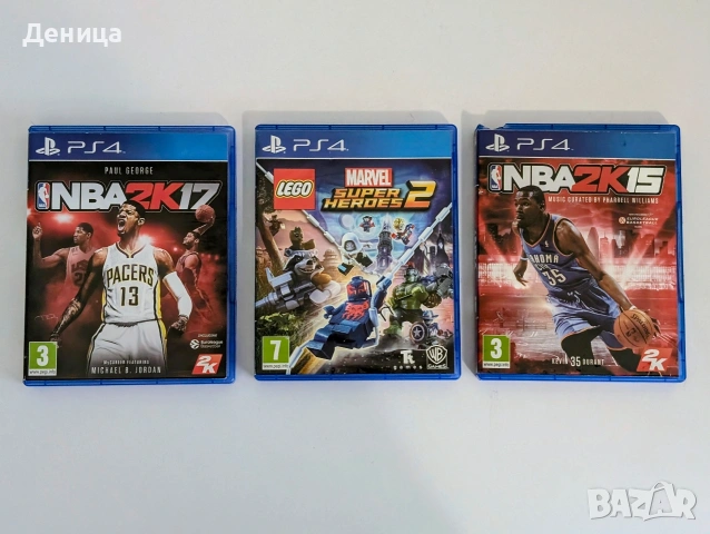 NBA 2K17 + Lego Marvel Super Heroes 2 и NBA 2K15