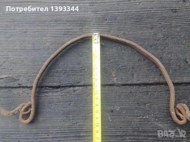Стар кован предмет, снимка 4 - Антикварни и старинни предмети - 51417553