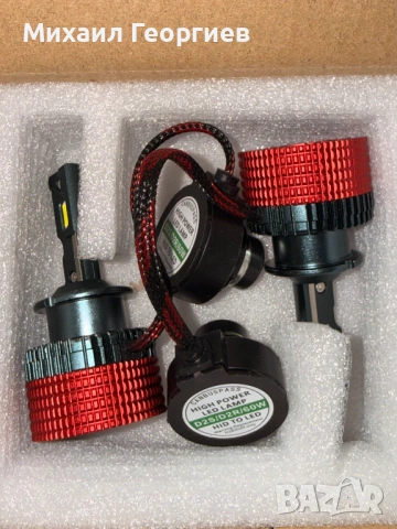 LED крушки ксенон (xenon) D2S (2 броя в комплект), снимка 2 - Аксесоари и консумативи - 54008561