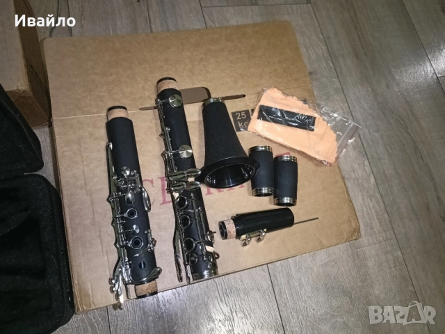 Ново!!! Кларинет баритон , снимка 3 - Духови инструменти - 51945311