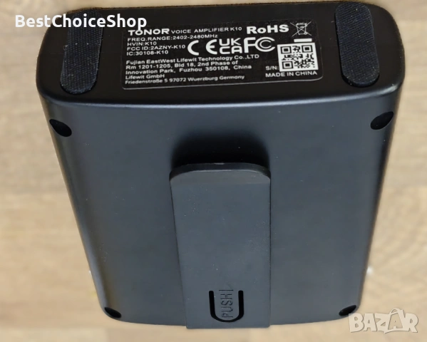 Усилвател на глас с микрофон слушалки, мегафон, презареждаема PA система - TONOR K10, снимка 6 - Слушалки и портативни колонки - 53616286
