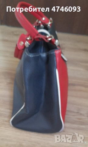 Стилна дамска чанта в три цвята, снимка 3 - Чанти - 53956920