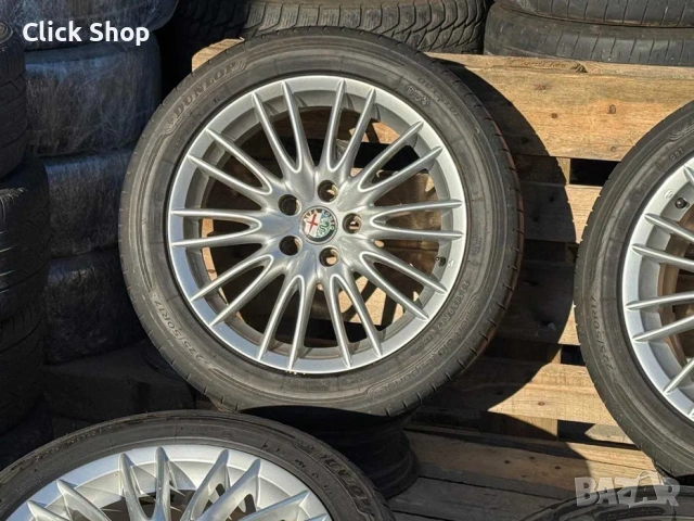 5х110 Джанти 17 Цола ALfa Romeo 5x110 Brera 159 Giulietta Spider, снимка 3 - Гуми и джанти - 53804162